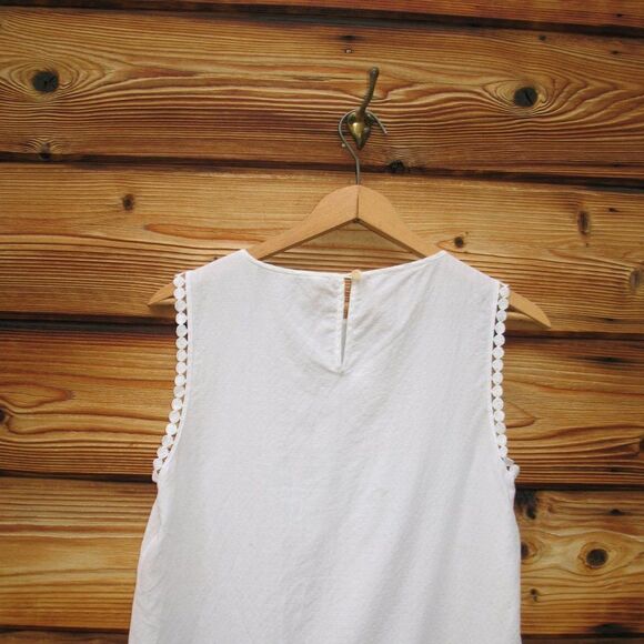 DVF Diane Von Furstenberg Silk Cotton Top - Picture 7 of 10